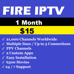 Fire IPTV 1 Month