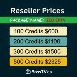 Jio IPTV Reseller Program – 4K Stalker IPTV for Canadians