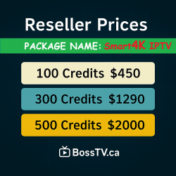 Smart 4K IPTV Reseller Program – Become Smart 4k IPTV Dealer in Canada