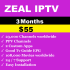 Zeal IPTV 3 Month
